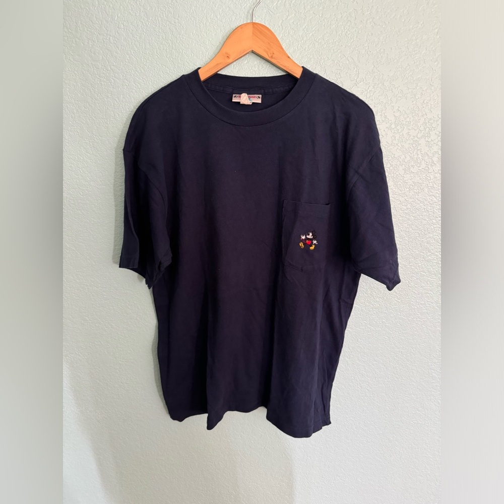Vintage Mikey mouse pocket t shirt size L